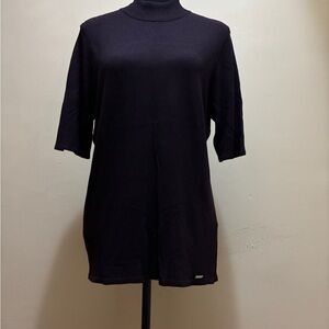 Tahari Brown Knit Sweater